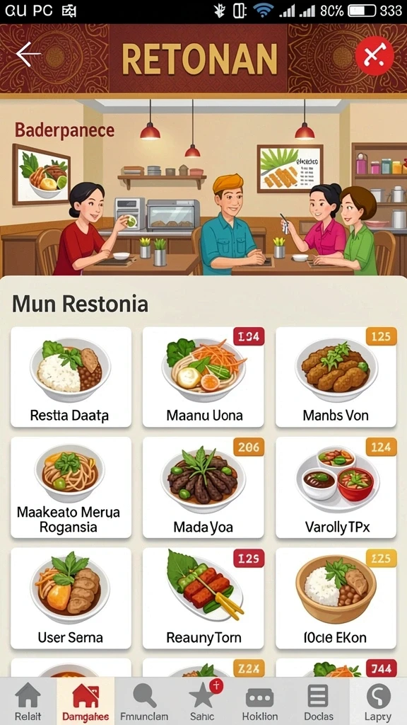 Tampilan awal yang memukau dan menggugah rasa ingin tahu.