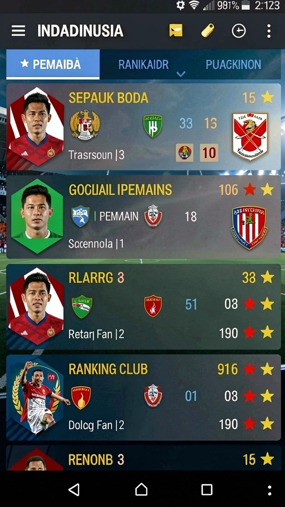 Tampilan awal aplikasi 5ZK yang menarik.