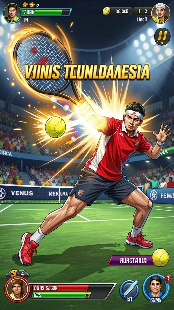 Bersemangat dalam aksi dengan efek visual yang menawan.