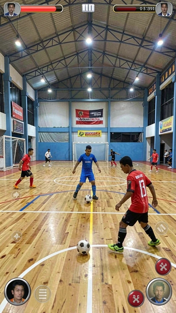 Momen menegangkan saat menyelesaikan level menantang.
