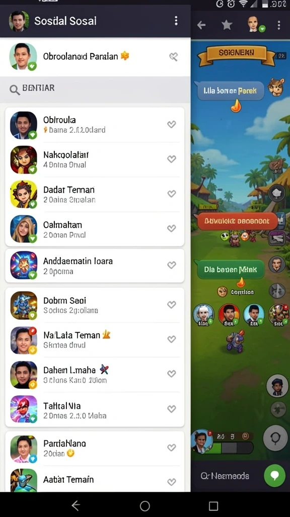 Mode permainan yang beragam dan menantang.