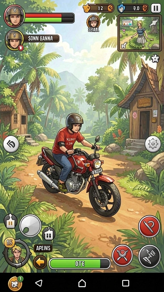 Tampilan antarmuka yang menarik dan user-friendly.