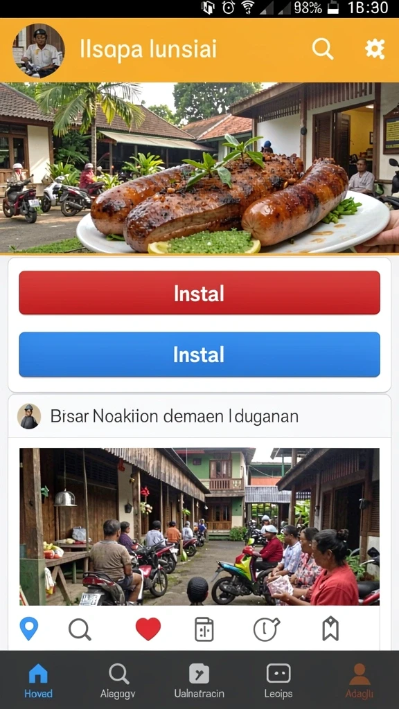 Momen seru saat bertempur melawan musuh.