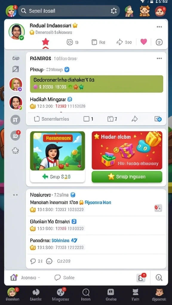 Mode permainan yang beragam dan menantang.