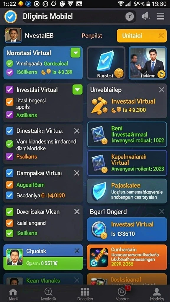 Screenshot memperlihatkan karakter utama dalam aksi.