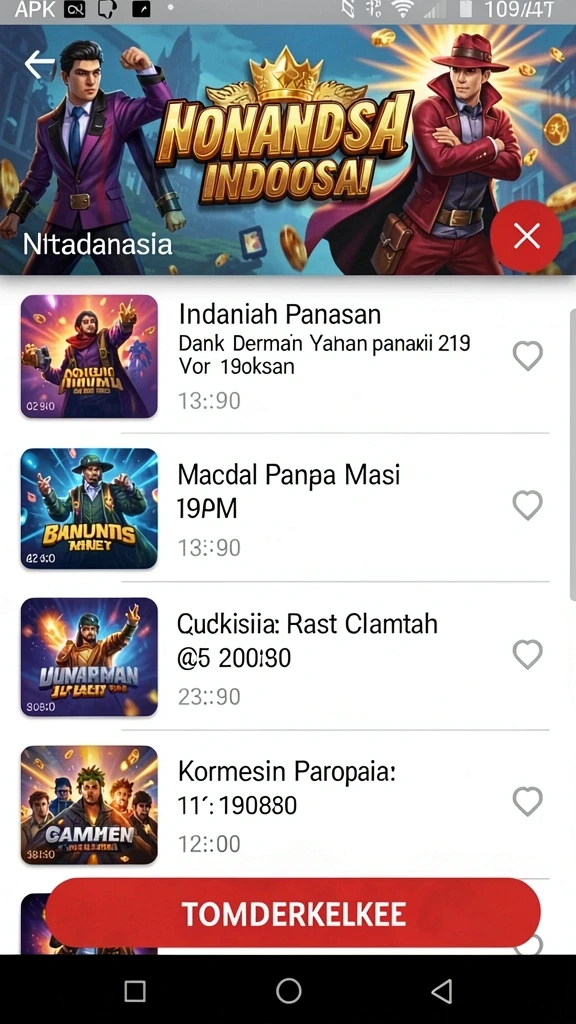 Kompetisi seru dengan pemain lain untuk mendapatkan hadiah.