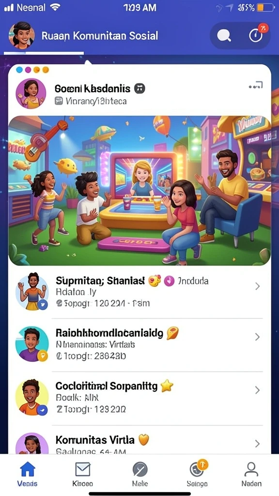 Tampilan antarmuka yang ramah pengguna dan menarik.