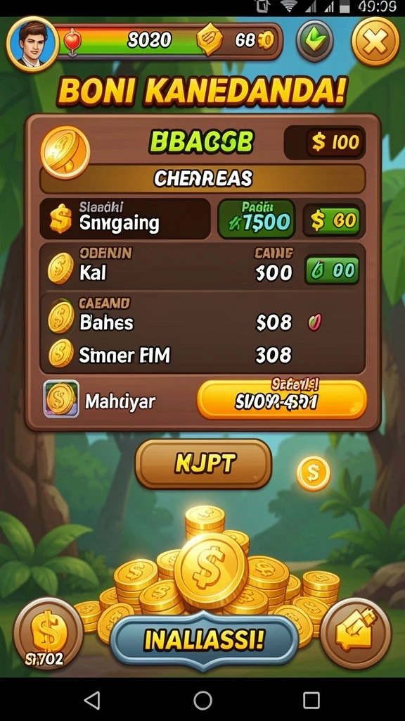 Variasi tantangan yang menarik setiap level.