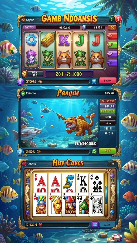 Berbagai tema permainan slot yang menarik.