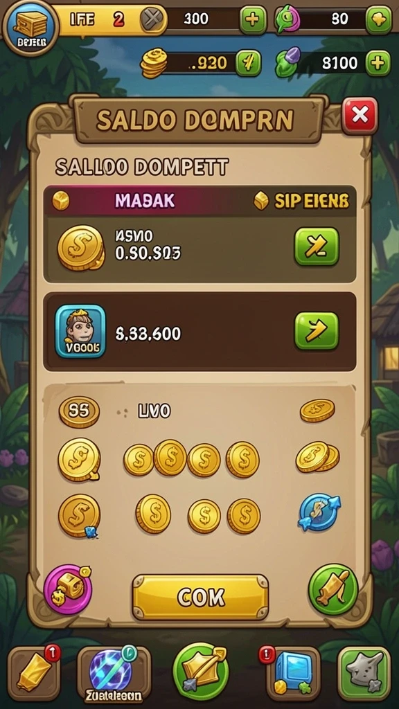 Berbagai mode permainan yang tersedia untuk dijelajahi.