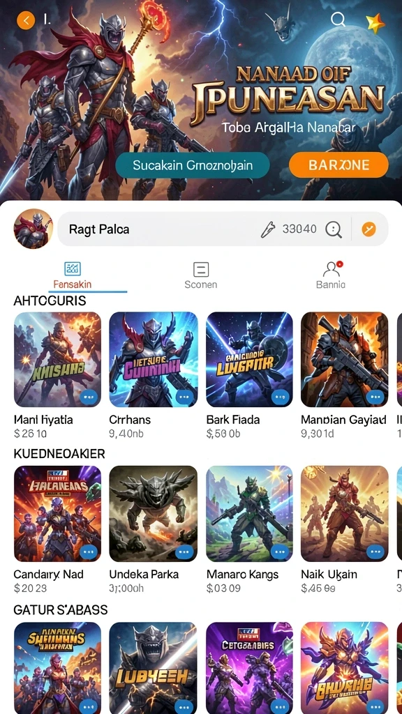 Berbagai karakter unik untuk dipilih dan dimainkan.