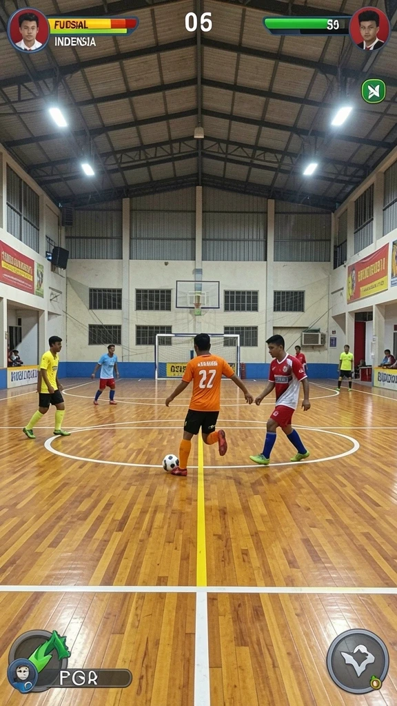 Tampilan awal aplikasi yang ramah pengguna.