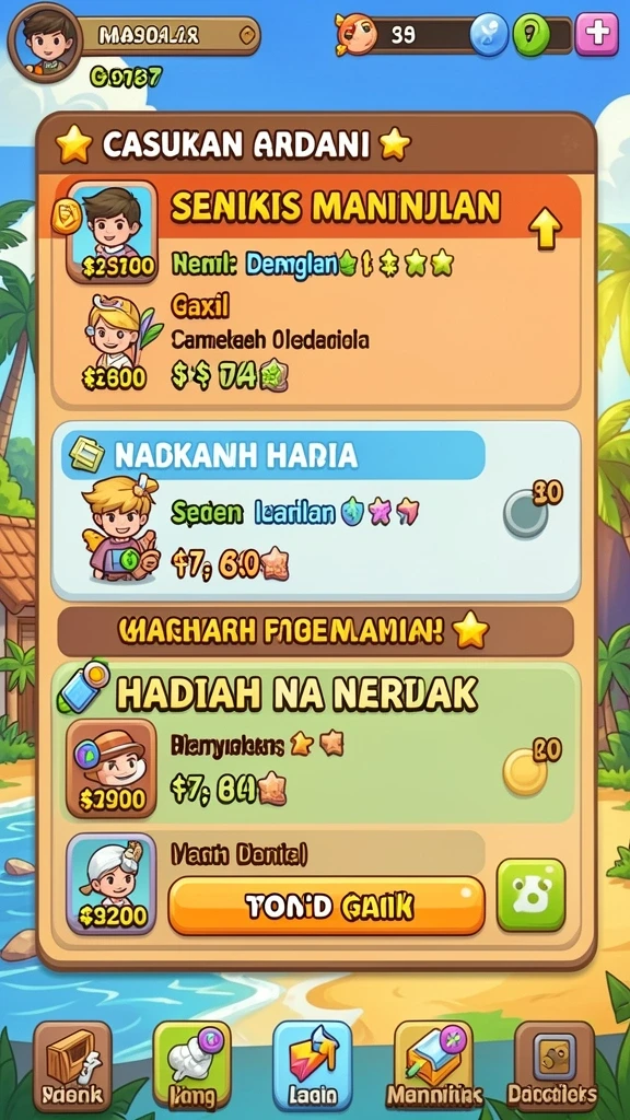 Gambaran fitur bonus yang menggiurkan dan inovatif.