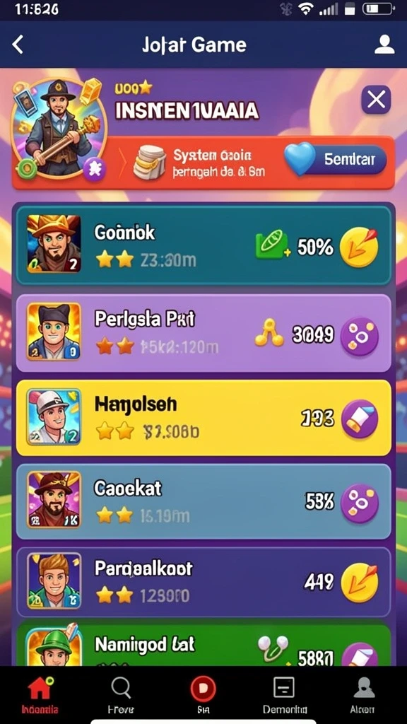 Gameplay seru dengan grafis yang menawan.