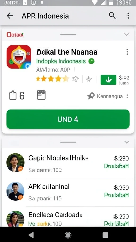 Tampilan antarmuka yang sederhana dan user-friendly.
