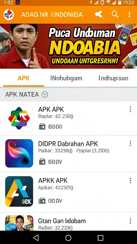 Gambar tampilan antarmuka yang menawan dan intuitif.