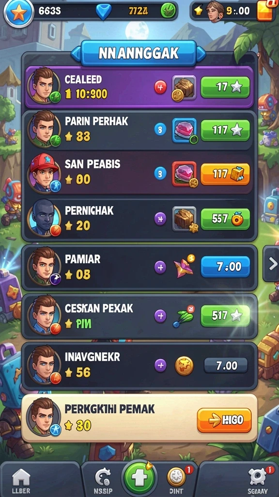 Tampilan antarmuka yang ramah pengguna.