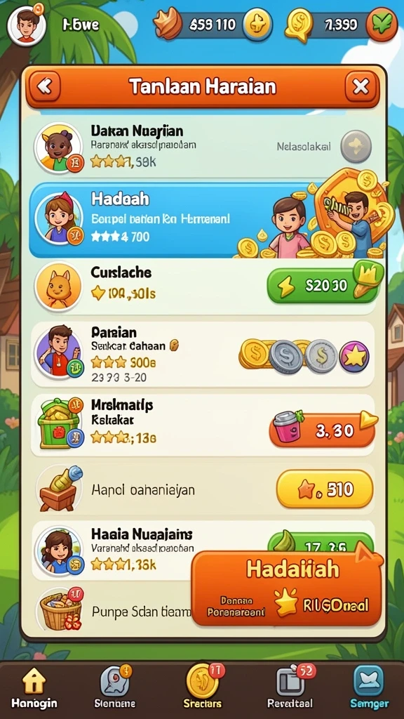 Grafis yang mengesankan dan efek suara yang nyata.