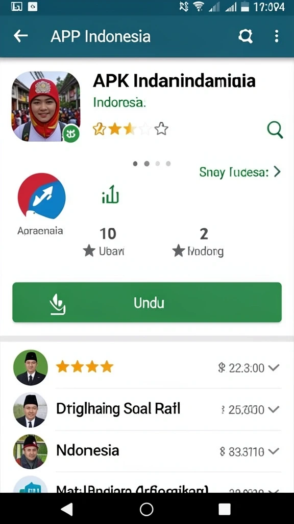 Tampilan antarmuka yang sederhana dan menarik.