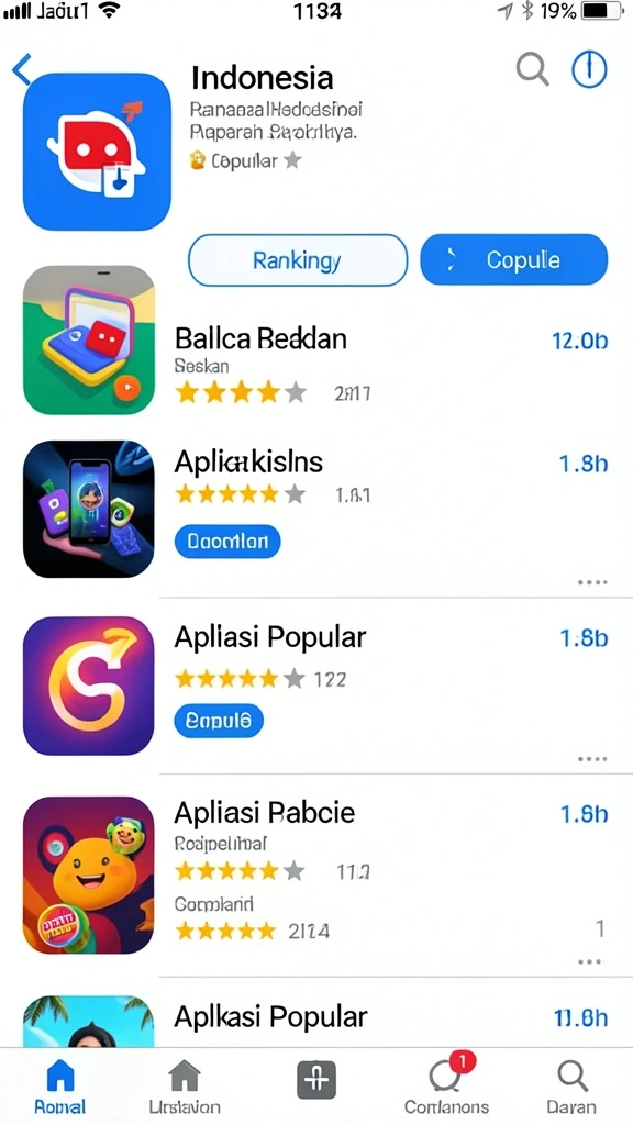 Tampilan antarmuka yang user-friendly.