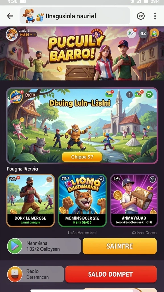 Sistem reward yang memotivasi pemain untuk bermain lebih jauh.