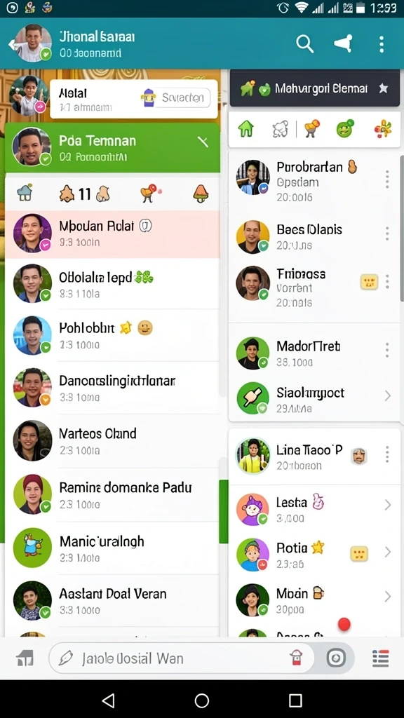 Tampilan antarmuka yang intuitif dan mudah digunakan.