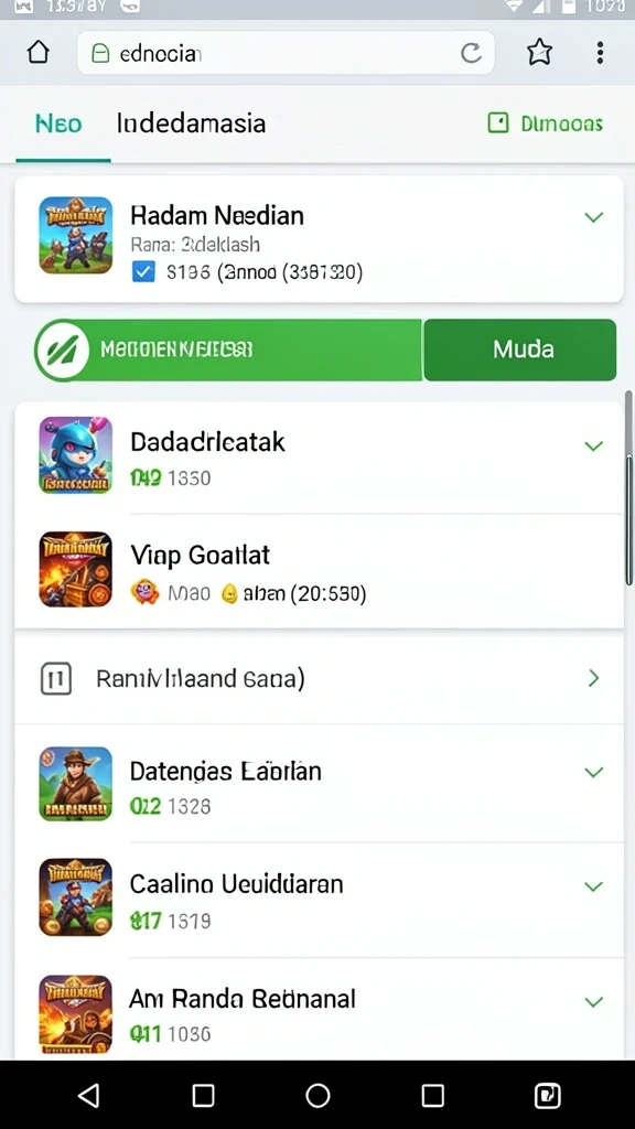 Fitur sosial memungkinkan interaksi dengan pemain lain.