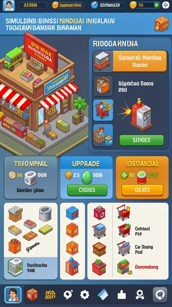 Tampilan utama REJEKIPOP yang colorful dan menarik.