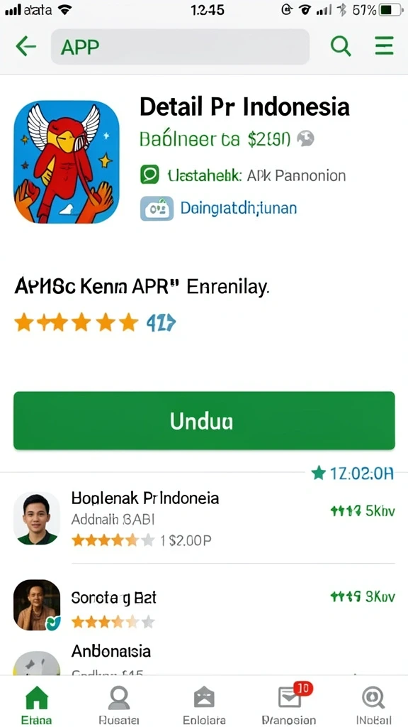 Grafis yang cerah dan animasi halus saat bermain.