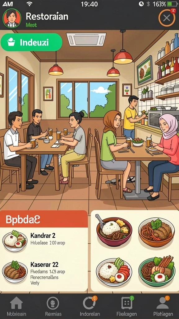 Screenshot menunjukkan momen intens dalam permainan.