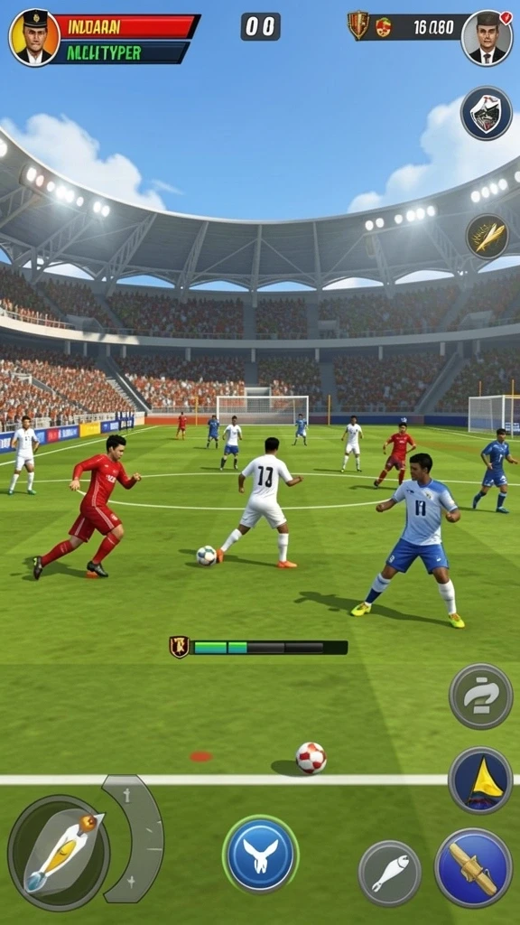 Tampilan awal permainan yang menarik.