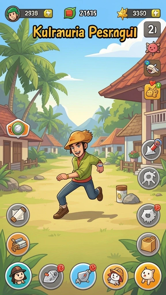 Level baru yang menantang dan seru.