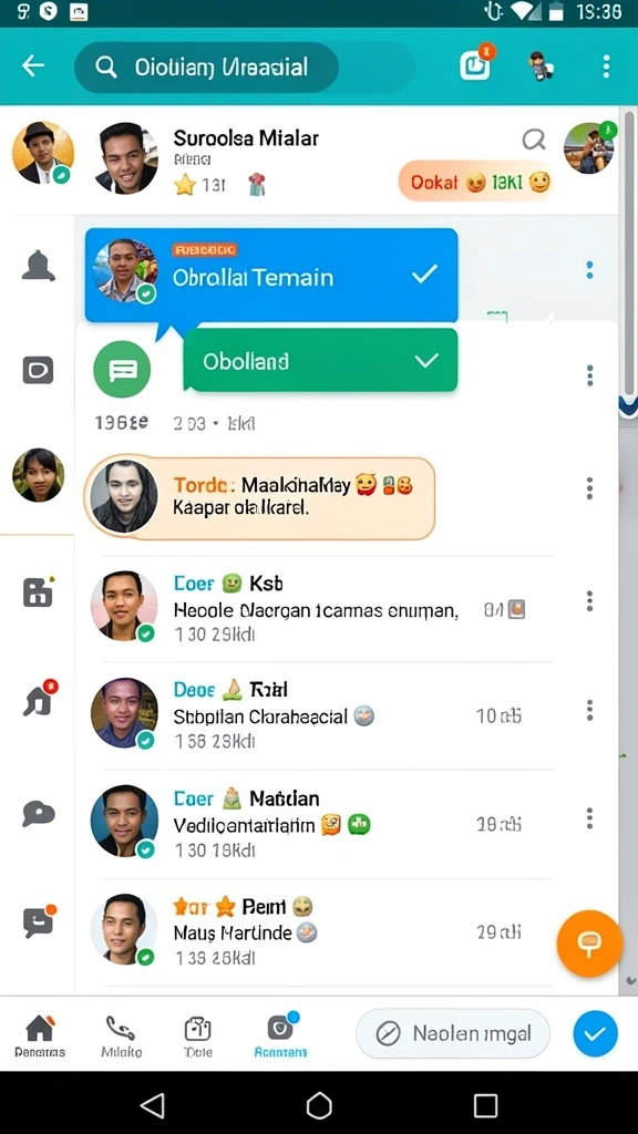 Karakter dengan berbagai item unik yang dapat dikumpulkan.