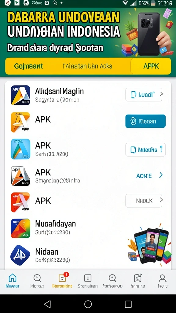 Antarmuka pengguna yang mudah dinavigasi.