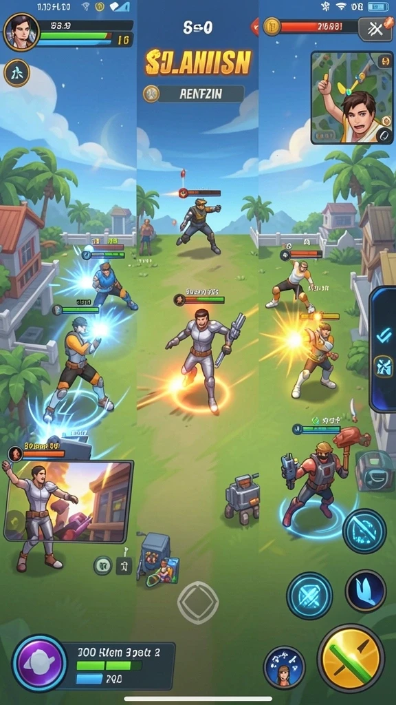 Mode multiplayer yang seru untuk bermain dengan teman.