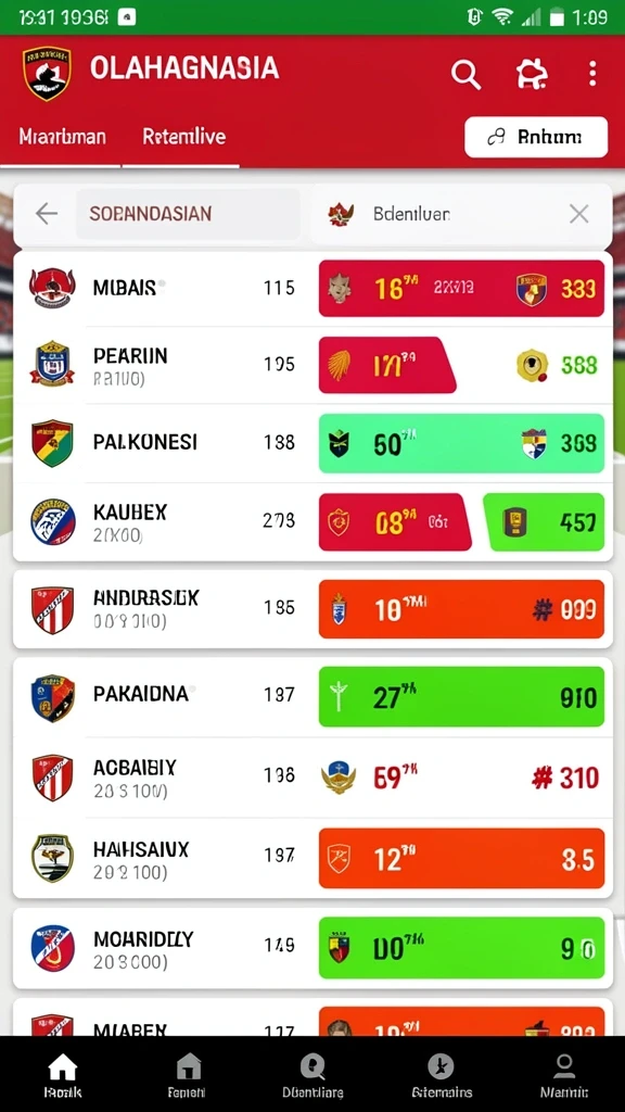 Beragam permainan yang tersedia untuk dipilih.