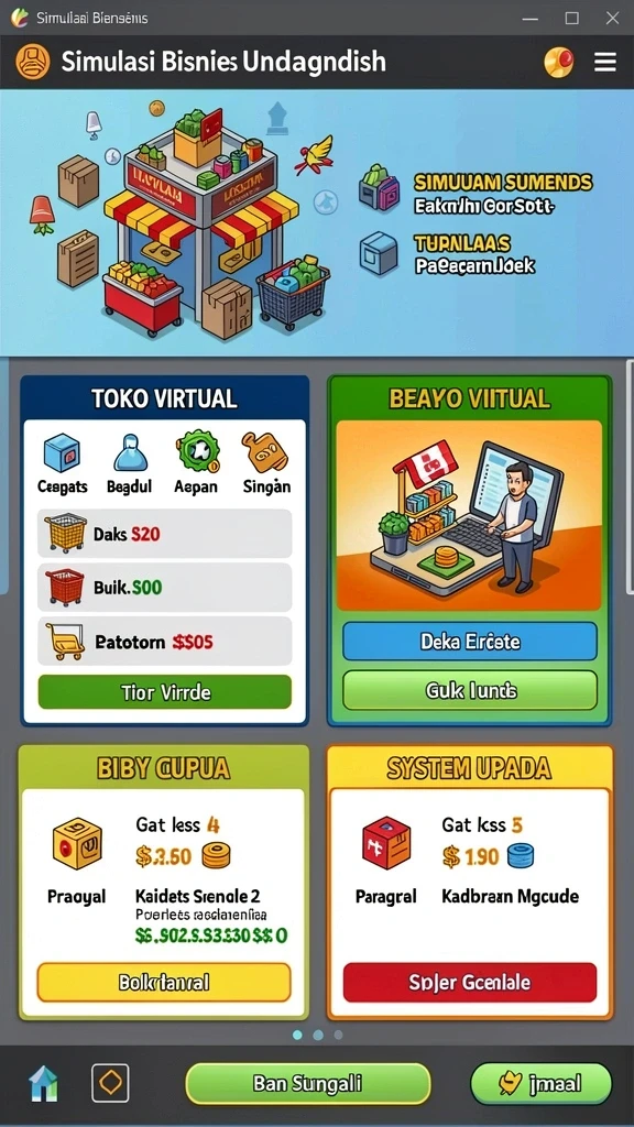 Tampilan antarmuka utama VIP333 yang menarik.