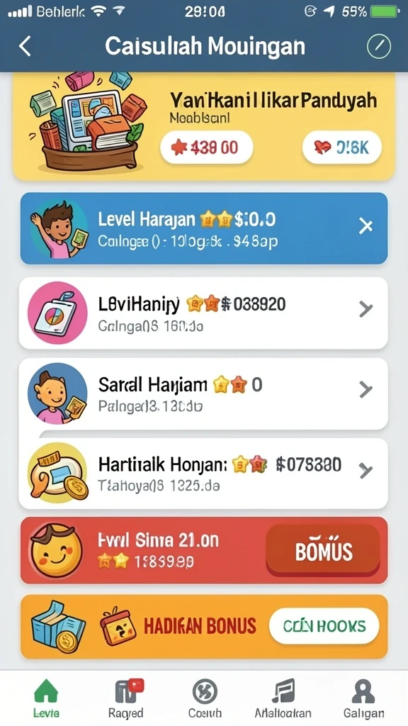 Screenshot menunjukkan tema slot dengan grafis yang memukau.