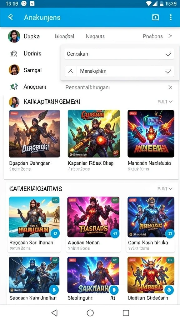 Beragam pilihan permainan untuk semua penggemar.