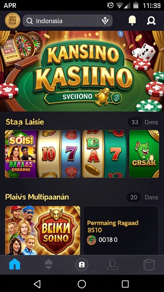 Tampilan awal game ZK9 yang menarik perhatian.