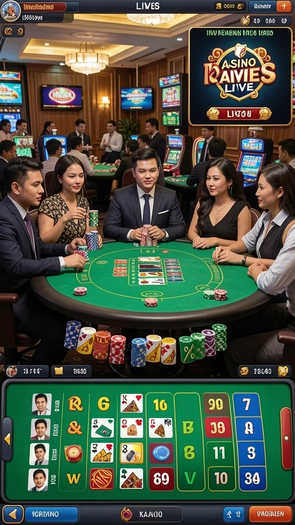 Tangkapan layar dari mode multiplayer yang seru.
