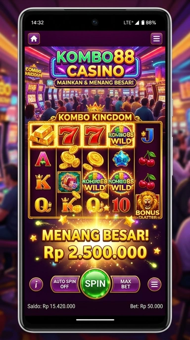kombo88 — layar beranda